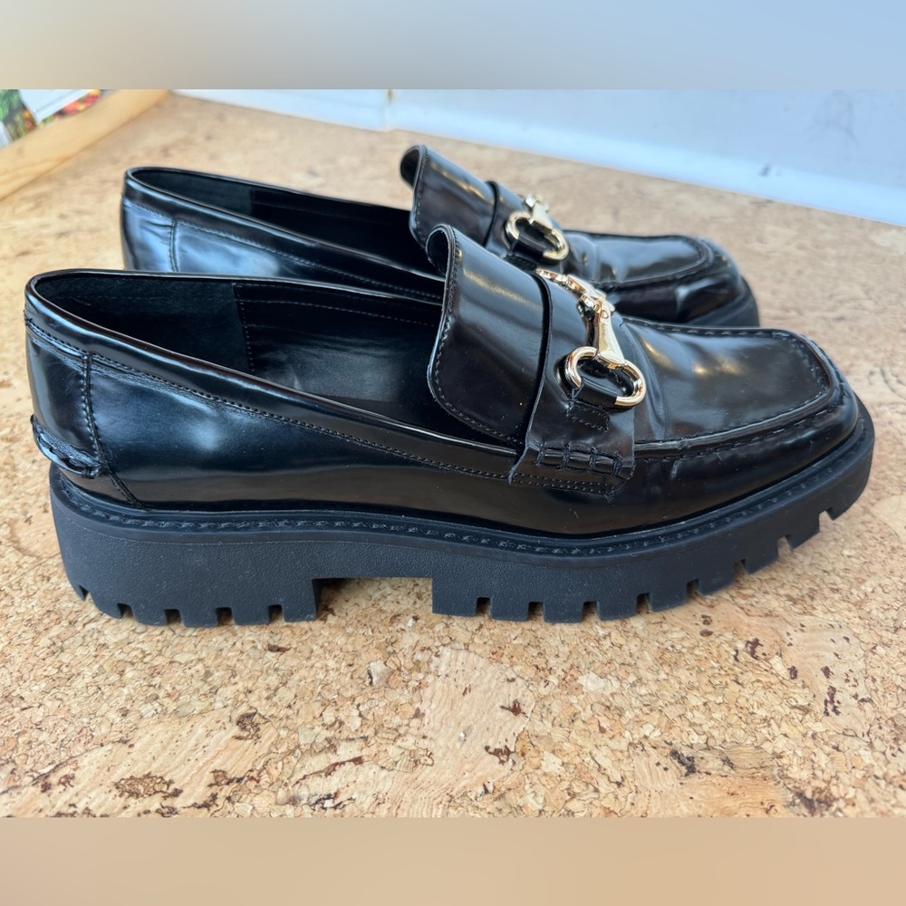 Open Edit Heather Platform Bit Loafer Size 9 - image 5